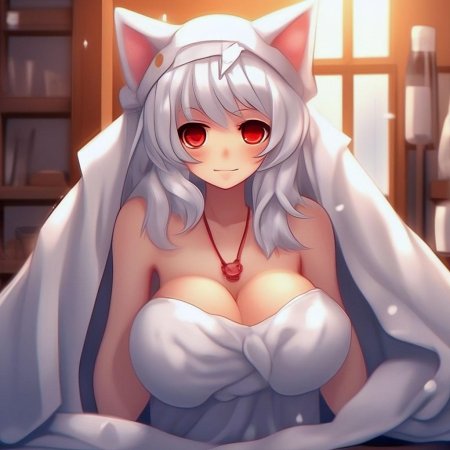 Грудь аниме девушки