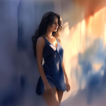 Девушка фон