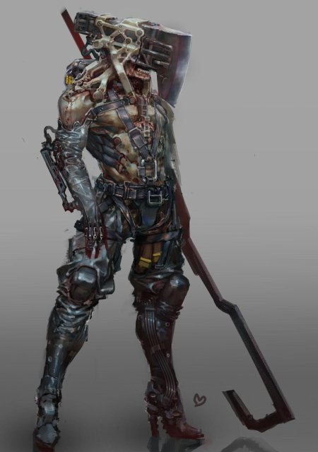 Биопанк броня концепт арт