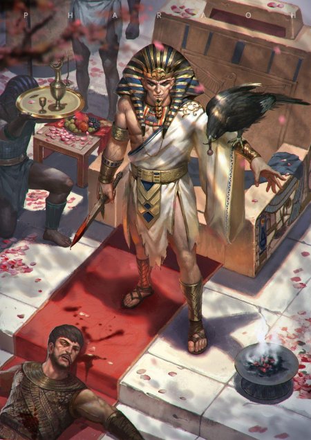 Фараон арт Египет