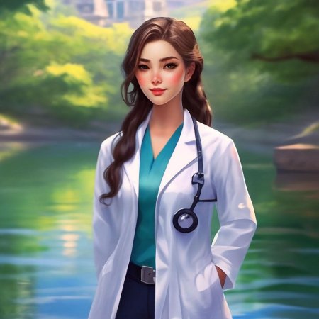 Девушка доктор