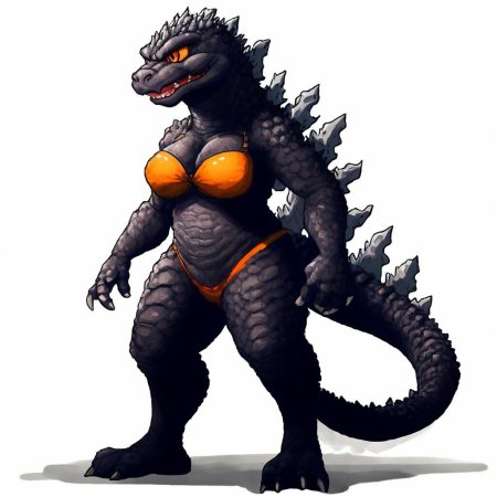 Годзилла девушка