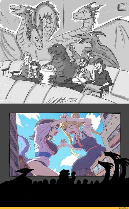 Кинг Гидора аниме Годзилла