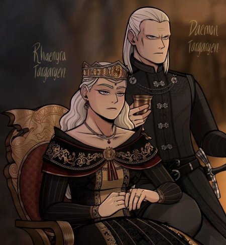 Висенья и рейенис таргариен