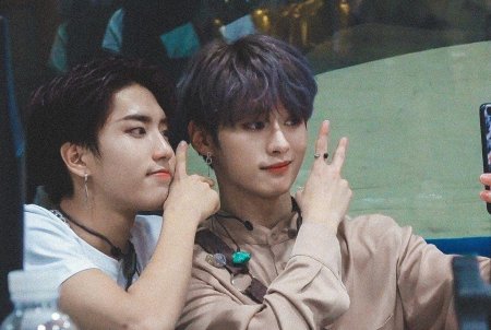 Хан и Минхо из Stray Kids