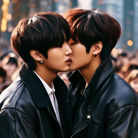 Хан джисон и минхо поцелуй