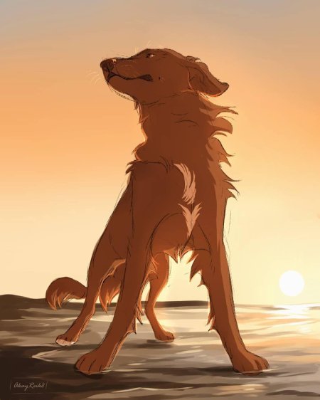 Иллюстрация собака