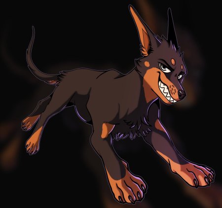 Доберман гончая