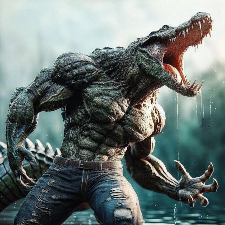 Крокодил монстр