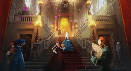 Королевский бальный зал маскарад арт