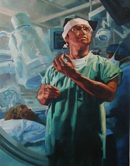 Корнеев портрет академика богуша