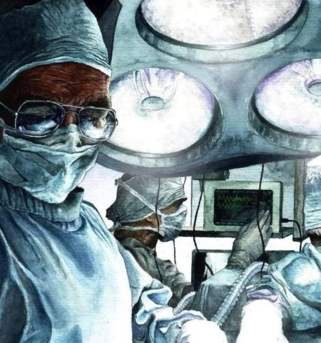 Безумный учёный арт Лавкрафт