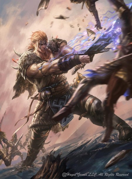 Воин фэнтези