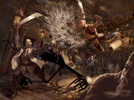 Драка в таверне