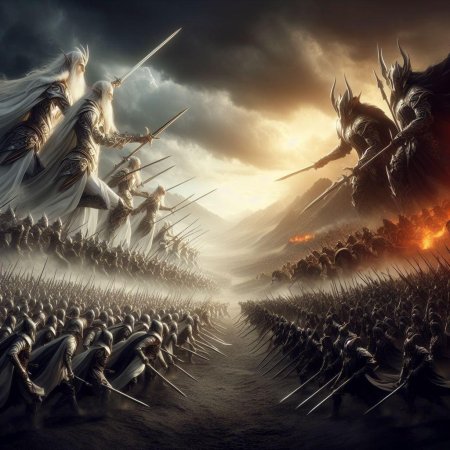 Властелин колец армия эльфов