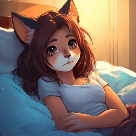 Фурри девочка