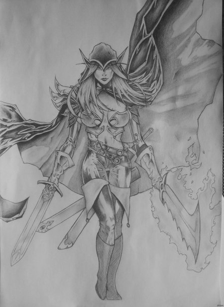 Фэнтези карандашом