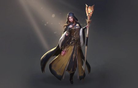 Маг с посохом