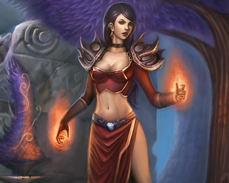 Женщина маг