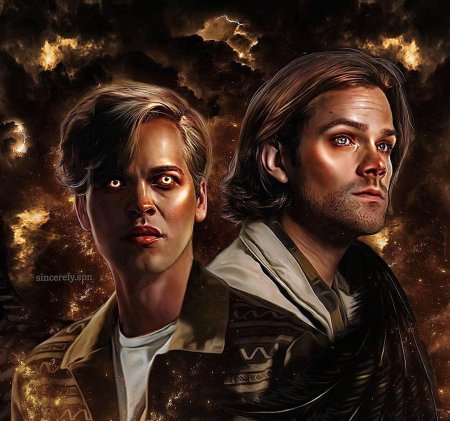 Джек Клайн и Дин Винчестер арт