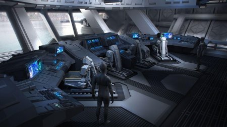Кабина пилота Star Citizen