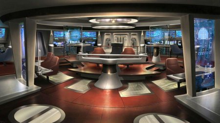 Космический корабль энтерпрайз капитанский мостик