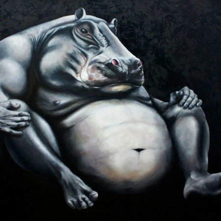 Толстый бегемот