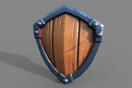 Shield Low Poly
