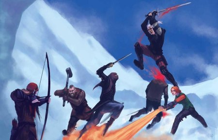 Фехтовальщик фэнтези Art