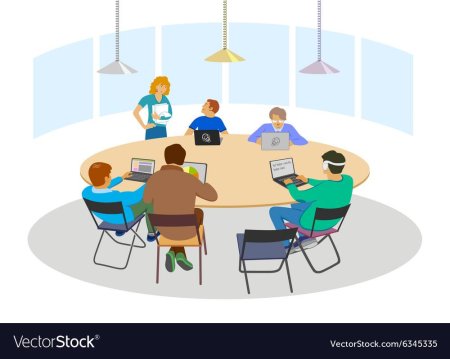 За круглым столом