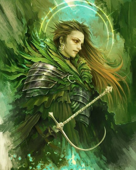 Зелёный рыцарь вархаммер арт