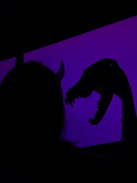 Девушка дьявол тень