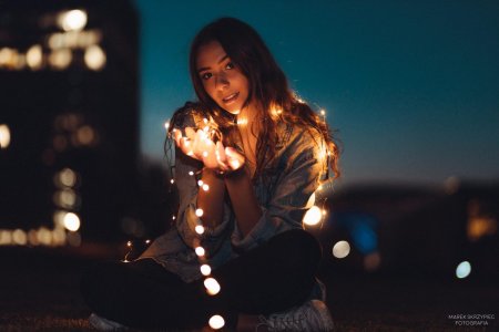 Ночная фотосессия в городе