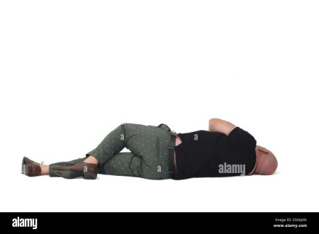 Man laying on the Floor on the Stomach