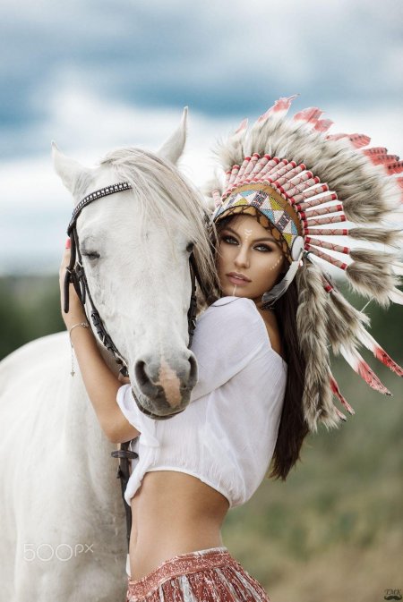 Индейцы девушки