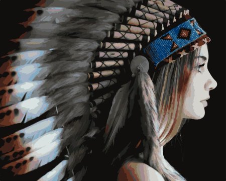 Картина Роуч индеец