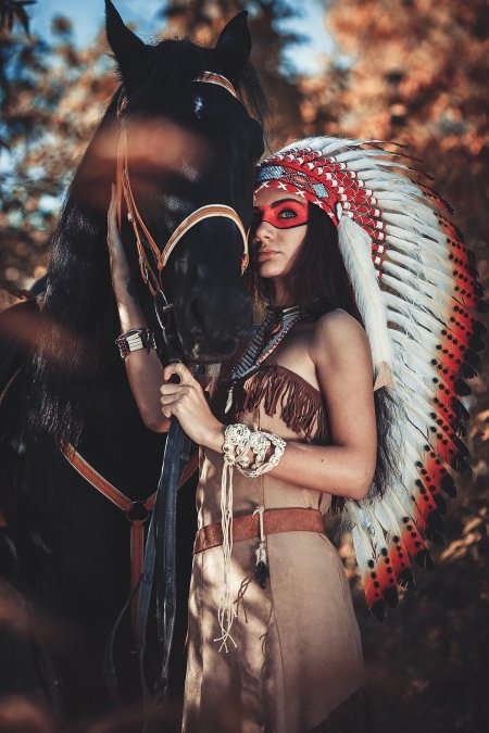 Индейцы девушки