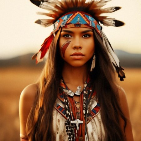 Красивые индейские девушки северной америки