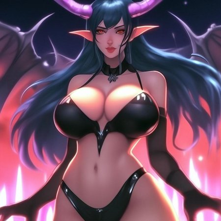 Аниме девушка суккуб