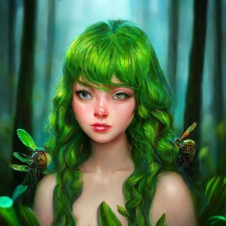 Лесная девушка