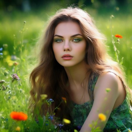 Яркие макияж