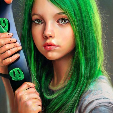 Персонажи с зелеными волосами