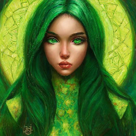 Женщина с зелеными глазами