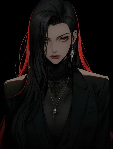 Красивая аниме девушка