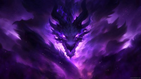 Фиолетовые драконы