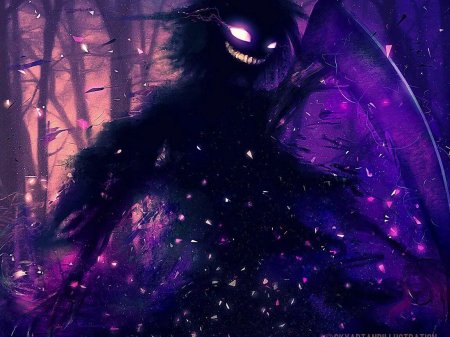 Фиолетовый арт