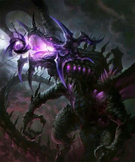 Фиолетовый монстр