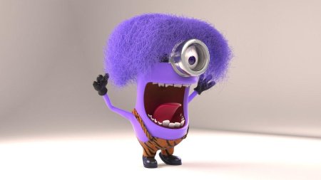 Гадкий я 2 фиолетовые Миньоны