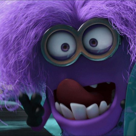 Миньон фиолетовый Зубастик
