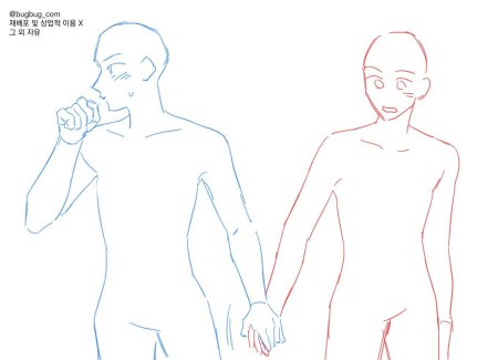 Поза для рисование